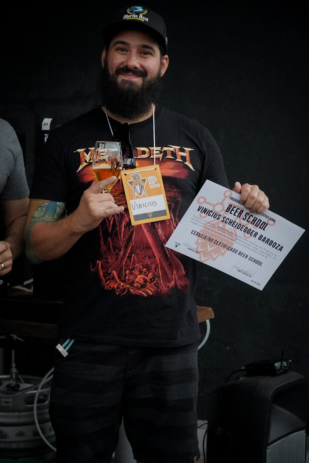 Participante com certificado
